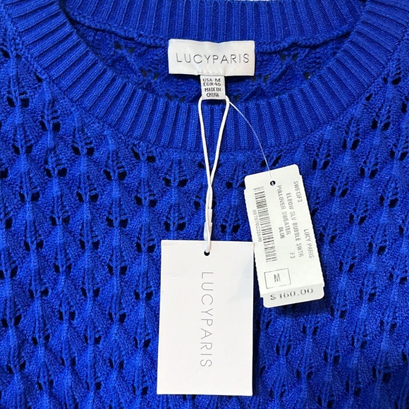 BNWT Lucy Paris sweater size M $160 - Picture 2 of 11
